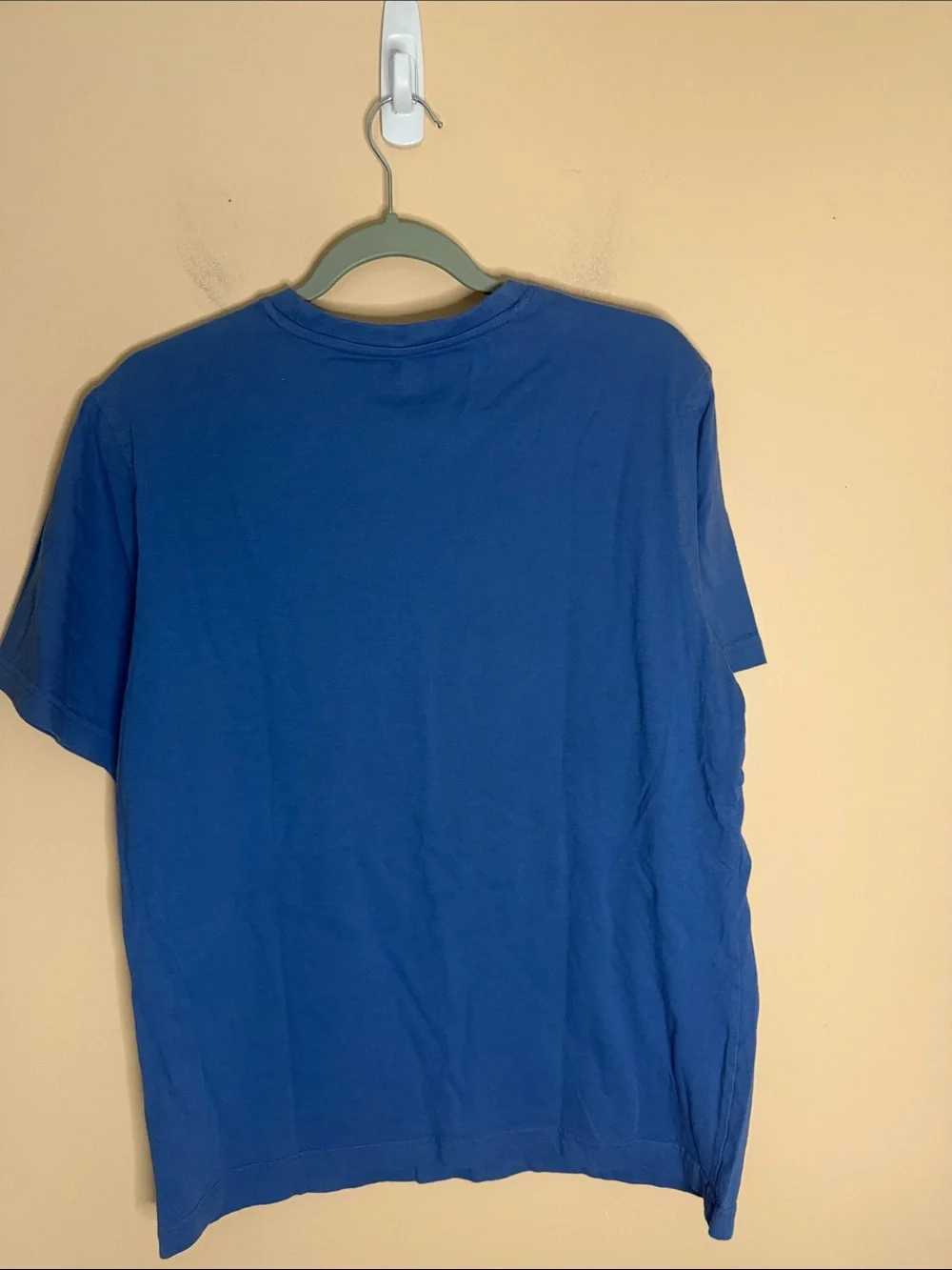 Champion Blue Script Logo Crewneck T-Shirt - Picture 6 of 6